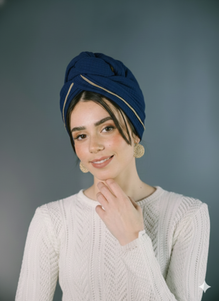 מטפחת טטרה בייסיק כחולה